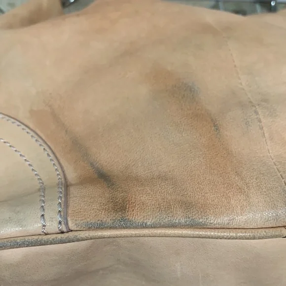 💗Frye Madison Leather Hobo Bag -Blush- Dusty-Rose - Picture 9 of 16